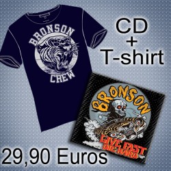 Pack Bronson cd+ T-shirt